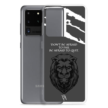 LION Samsung Case GREY