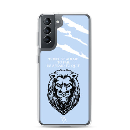 LION Samsung Case ICE Blue