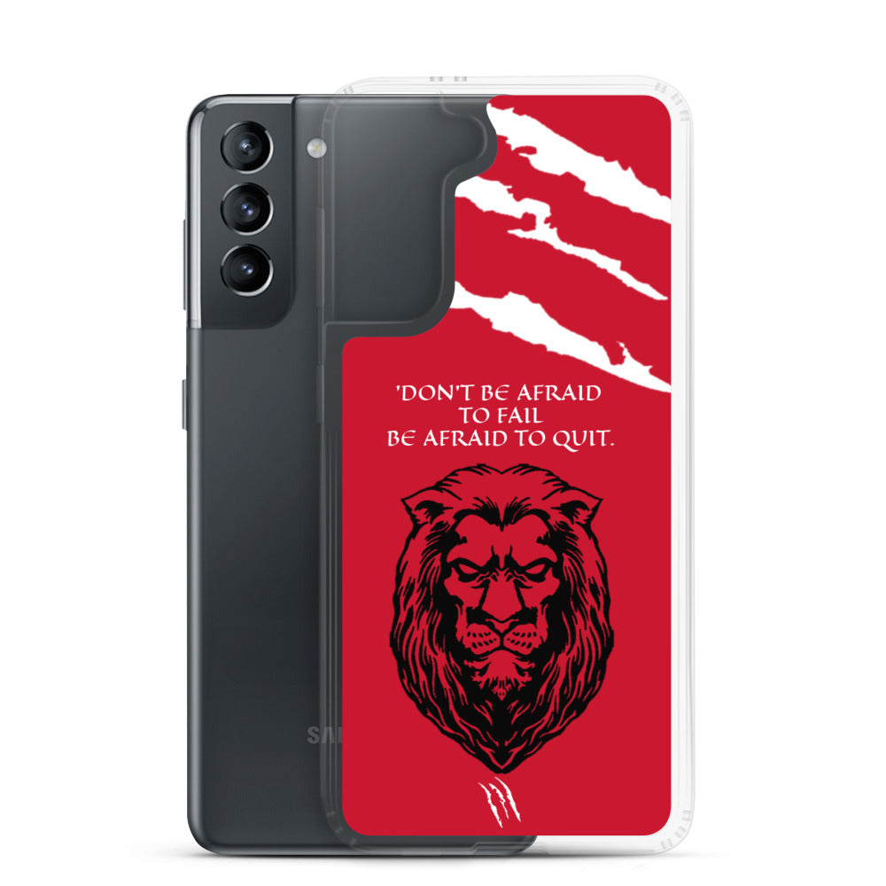 LION Samsung Case RED