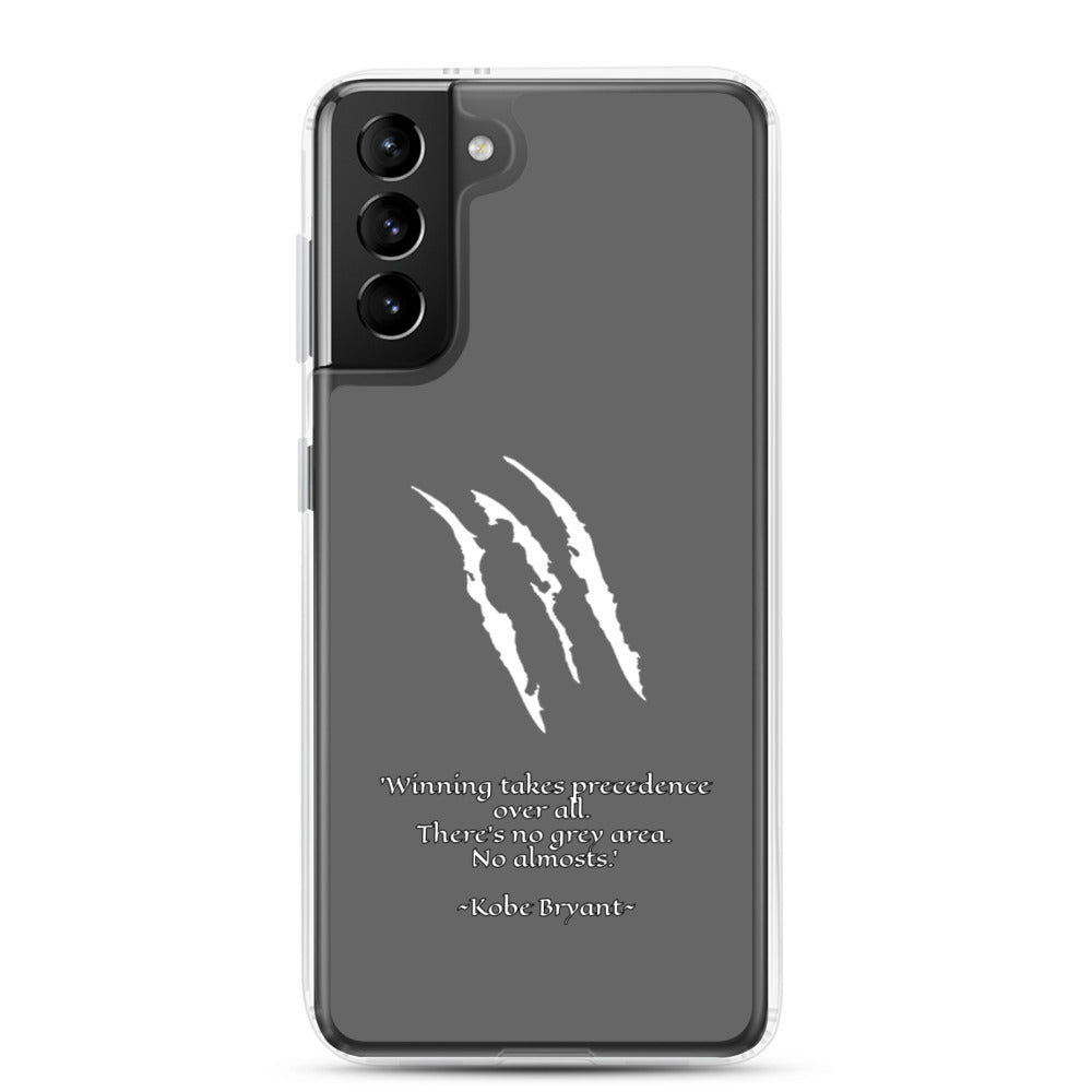 KOBE Quote Samsung Case GREY