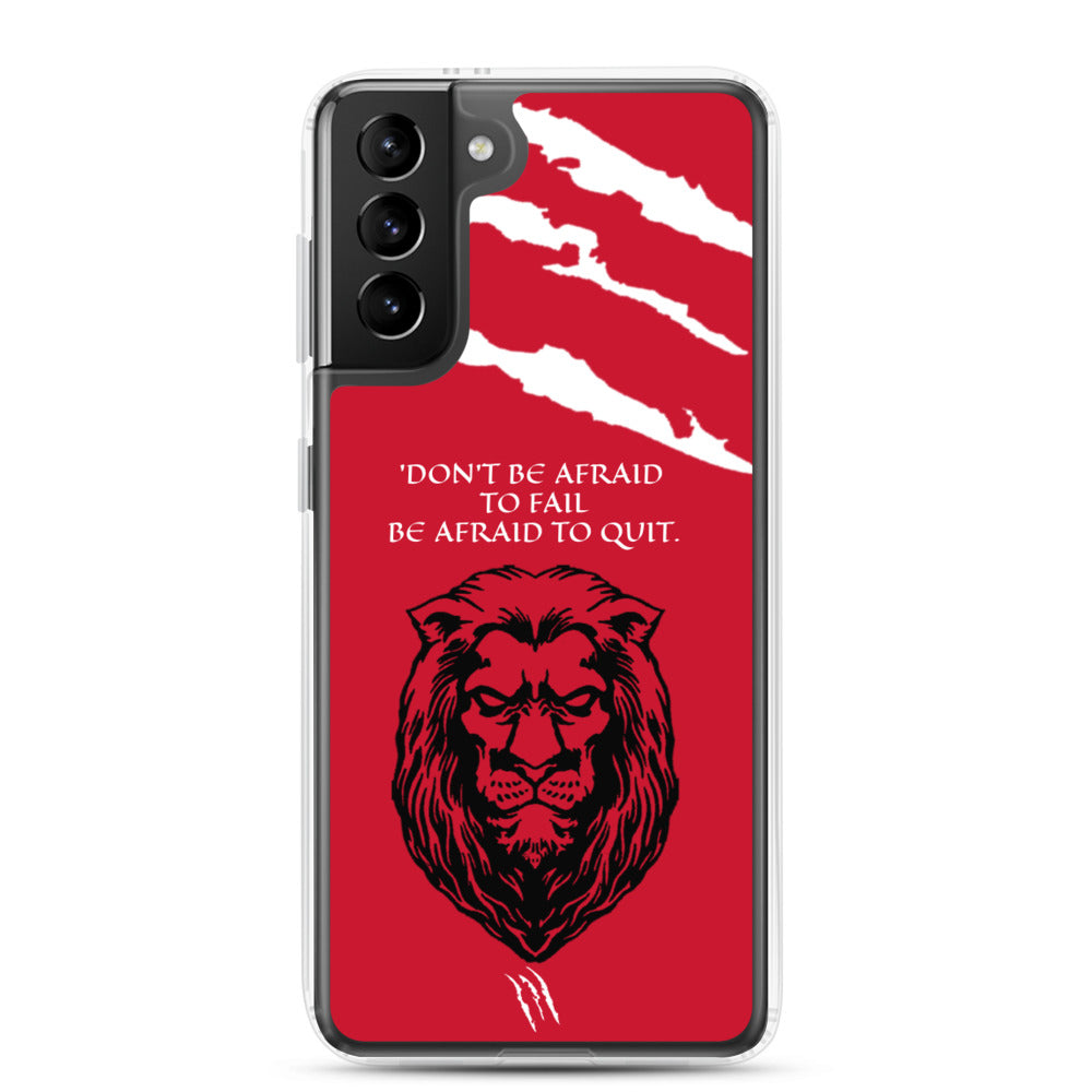 LION Samsung Case RED