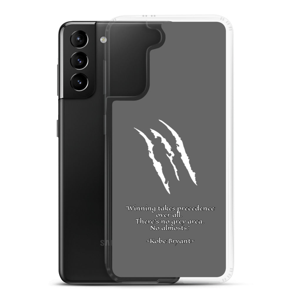 KOBE Quote Samsung Case GREY