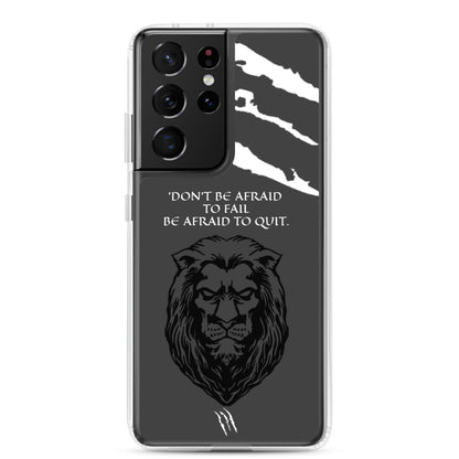 LION Samsung Case GREY