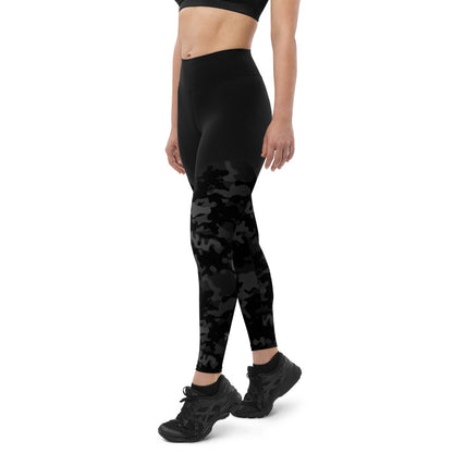 CAMO DARK CAMO ECLIPSE Sports Leggings