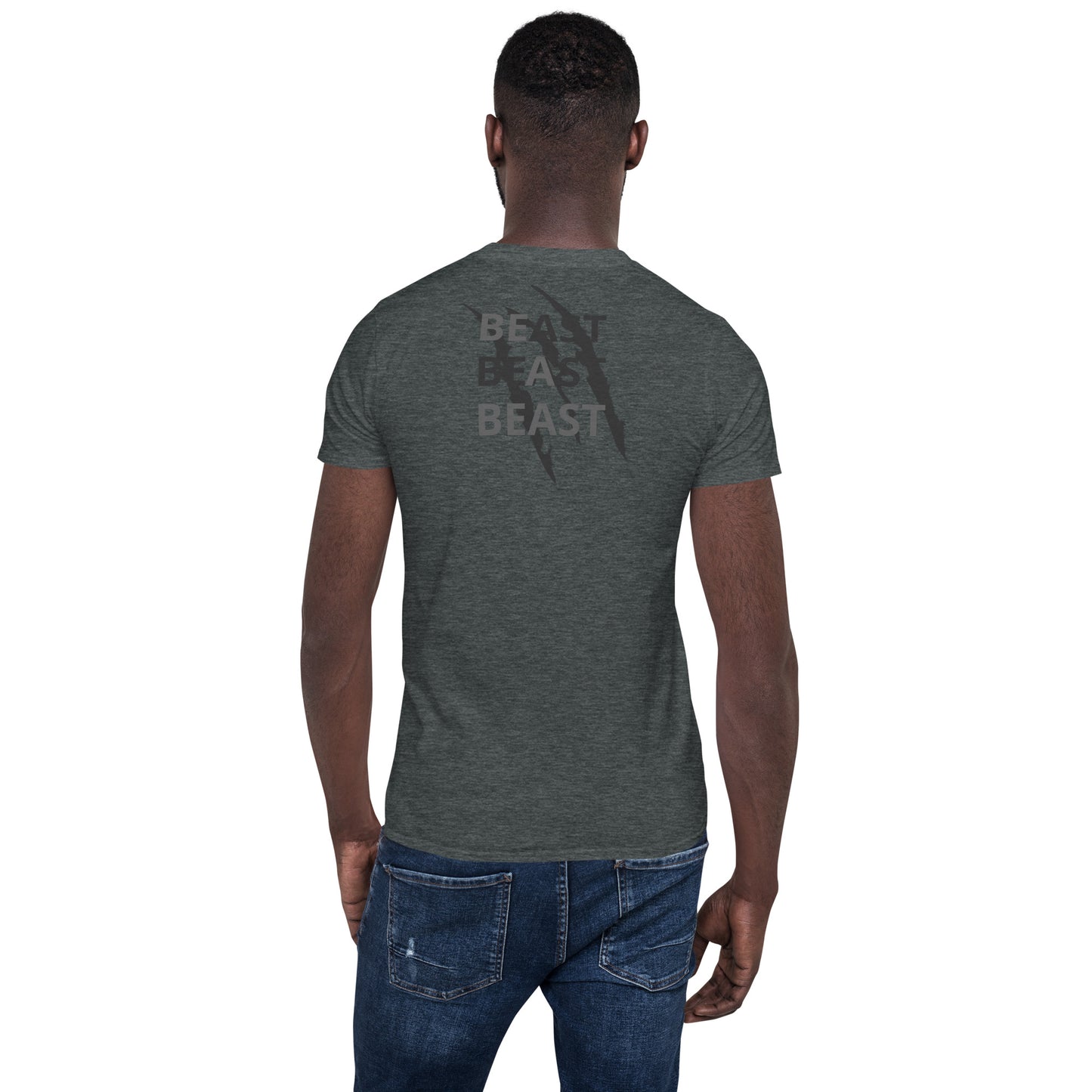 BE A BEAST SCRATCH Short-Sleeve Unisex T-Shirt