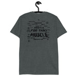 Hustle for that muscle Covert Short-Sleeve Unisex T-Shirt