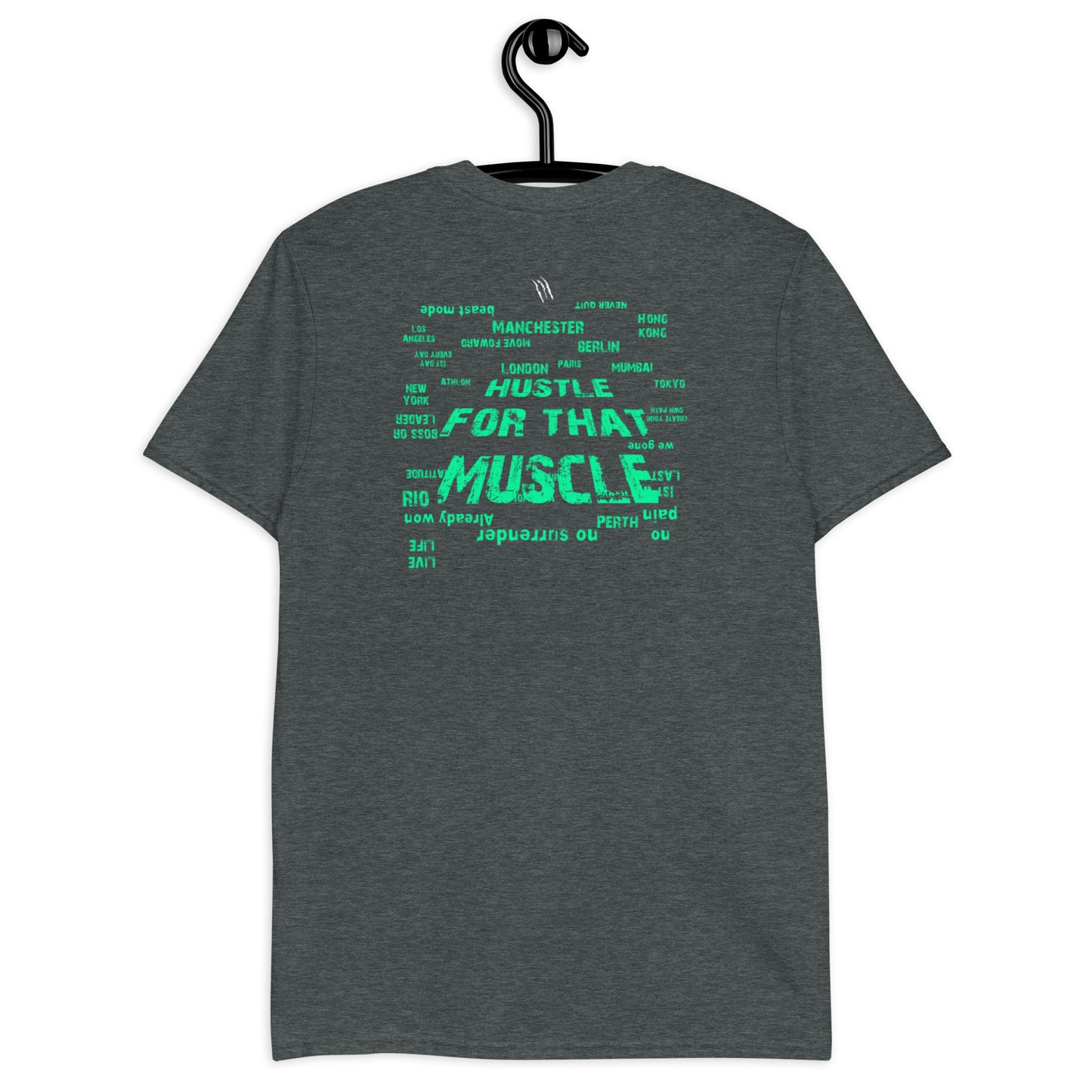 Hustle for that muscle HP Short-Sleeve Unisex T-Shirt