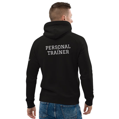 PERSONAL TRAINER Black Unisex pullover hoodie