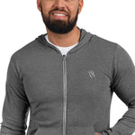 Scratch Unisex zip hoodie