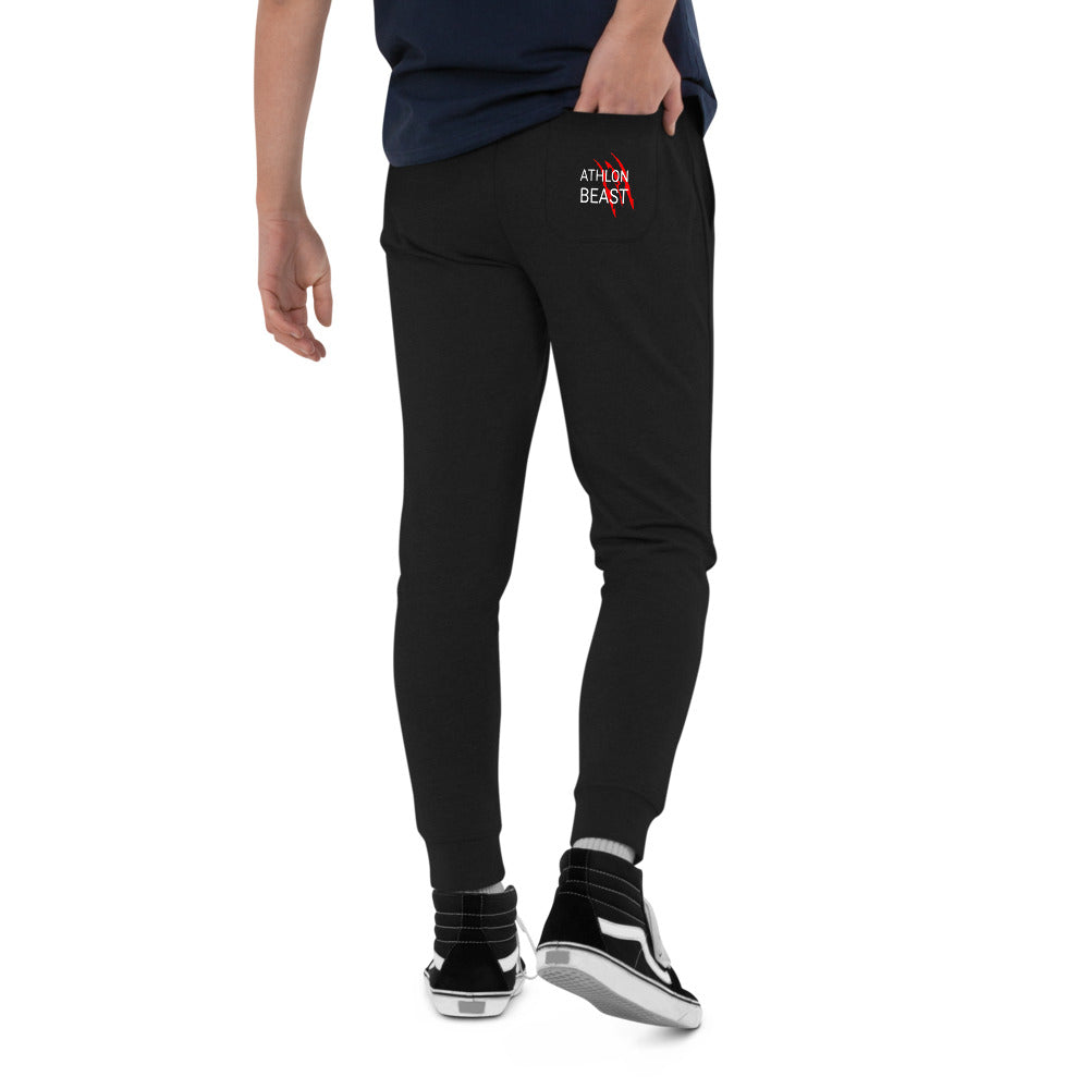 AxB Black slim fit joggers