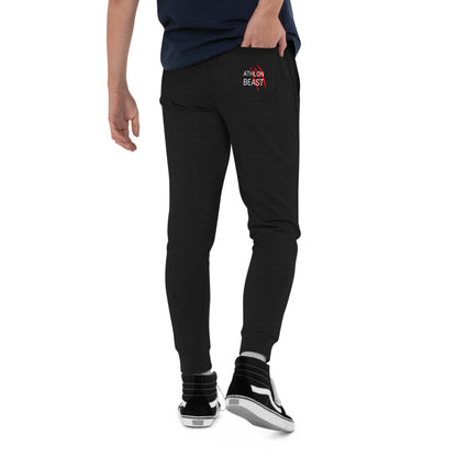 AxB Black slim fit joggers