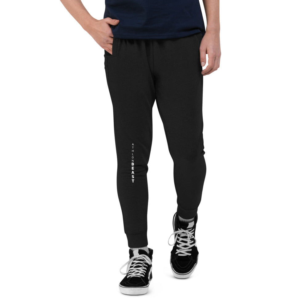 AxB Black slim fit joggers