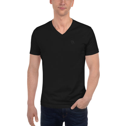 SCRATCH Short Sleeve V-Neck T-Shirt