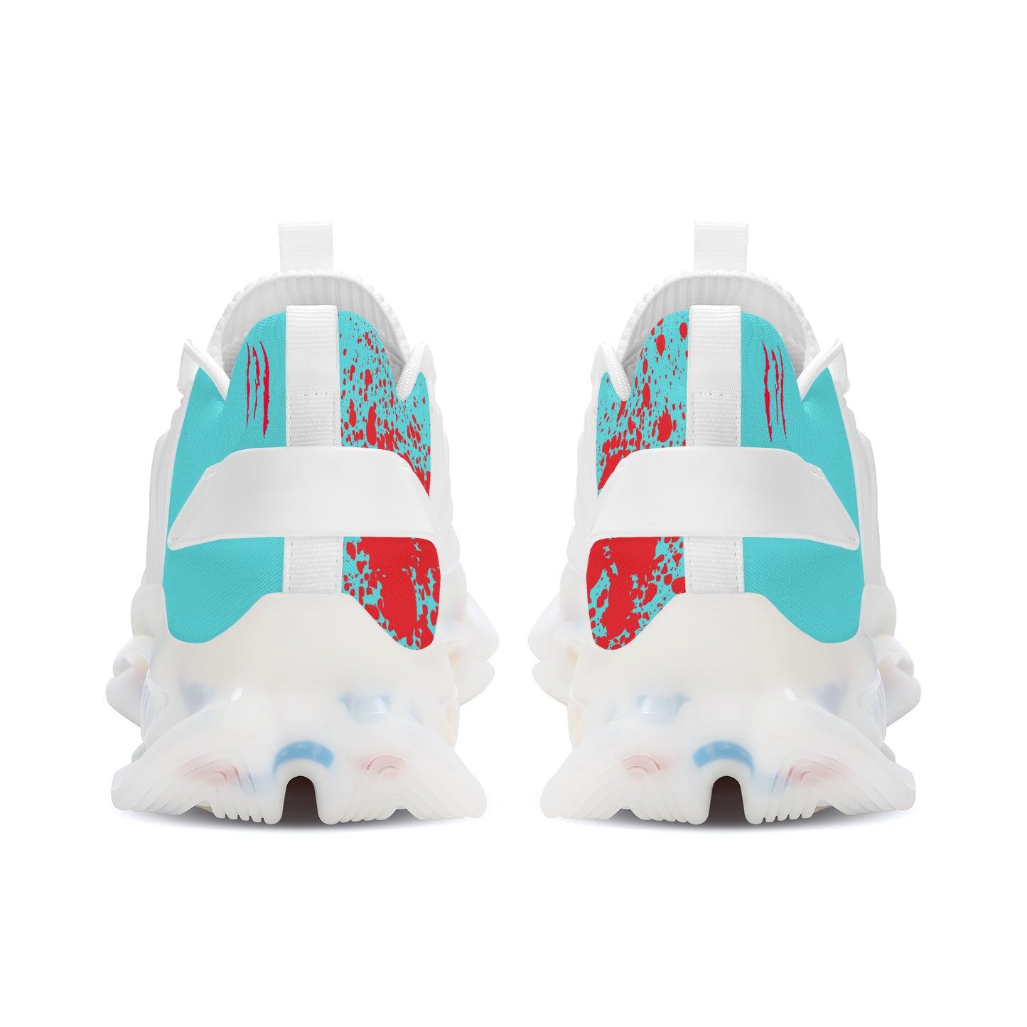 PUMP N FLY Reacts Trainers - White/Turquoise