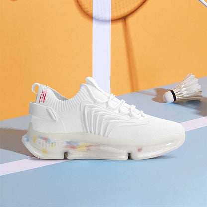 PUMP N FLY Reacts Trainers - White/White